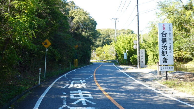 金甲山線を駆け上る