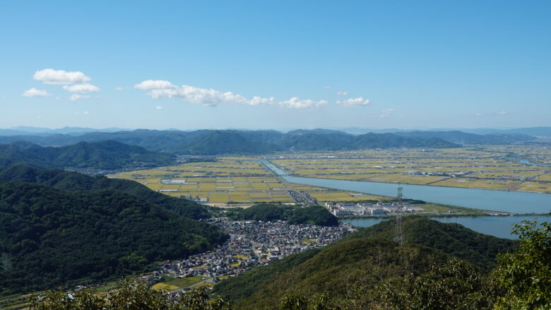 児島湾干拓地の風景