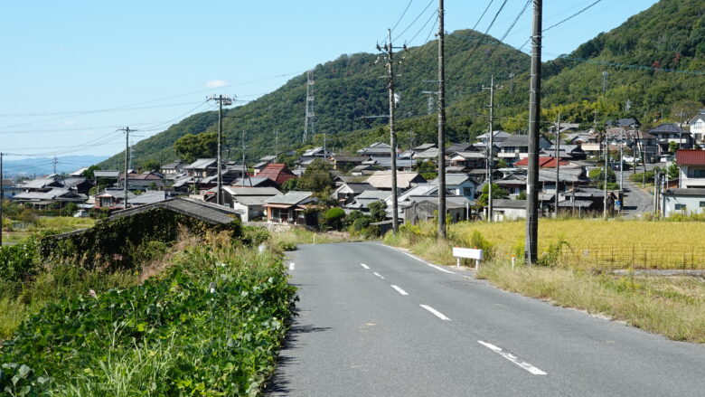 八浜町ののどかな風景