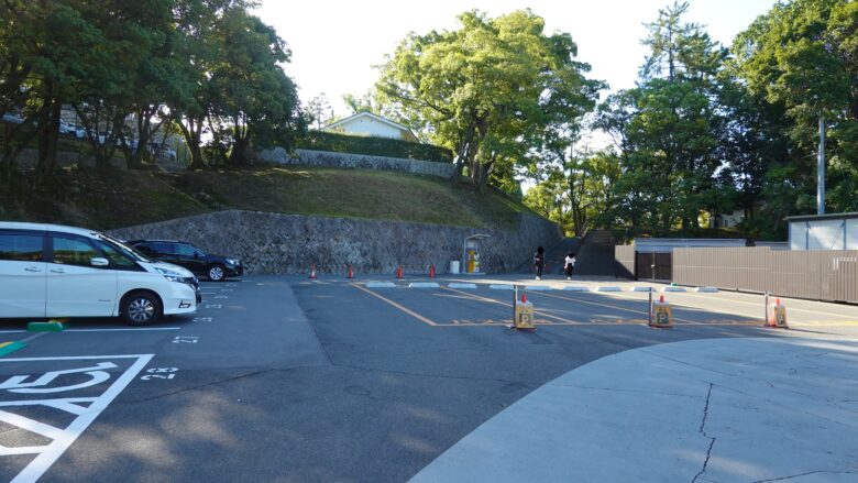 福山城博物館駐車場