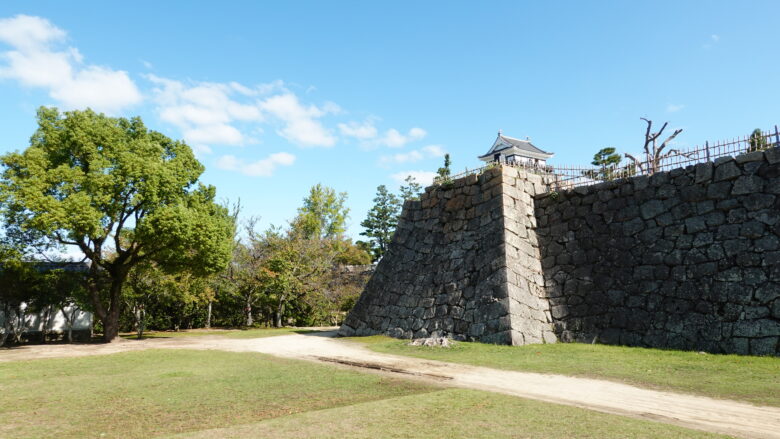 福山城の敷地内