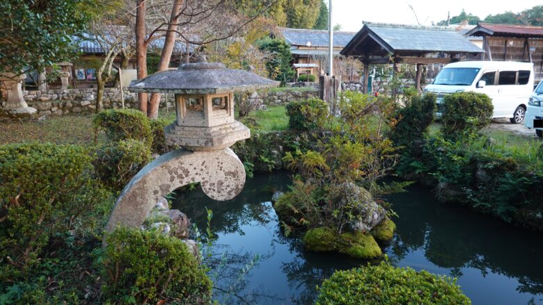 油日神社の境内の様子