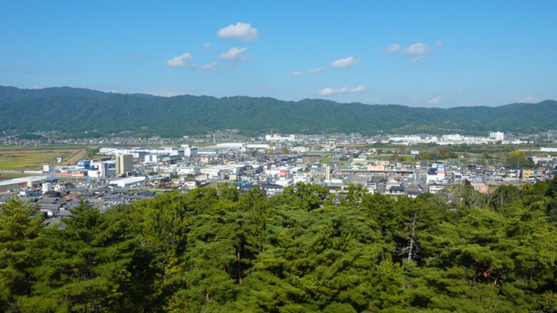 伊賀の町並み