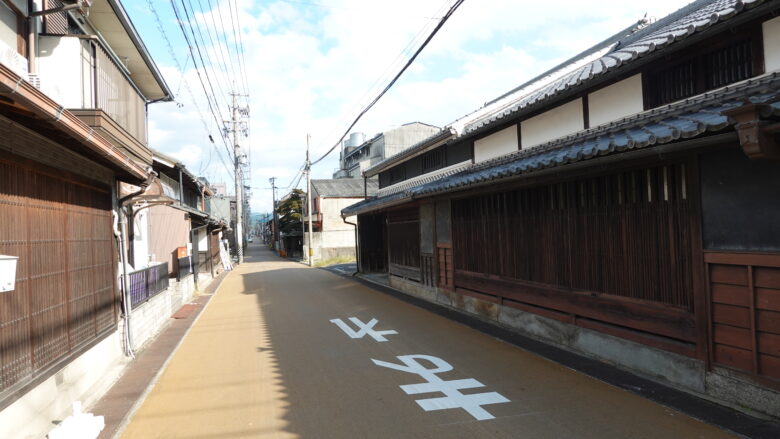 伊賀上野の城下町の風景（その２）