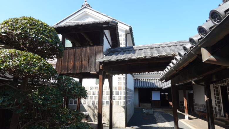 旧矢掛本陣石井家住宅の風景