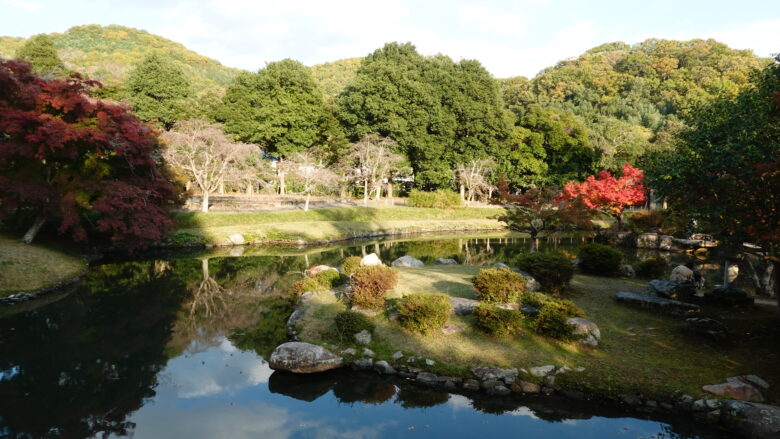 園池の風景