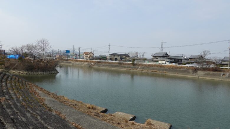干田川の景色