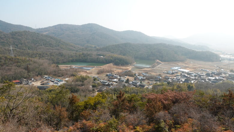 長船平野の風景
