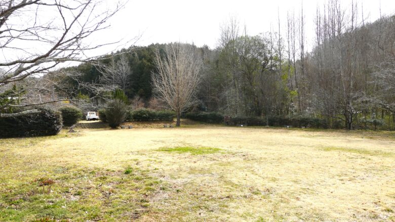 芝生広場は、気持ちが良い