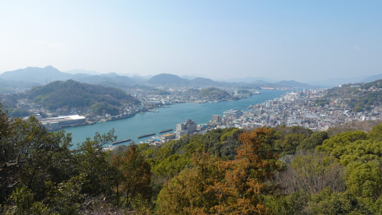 尾道水道の景色
