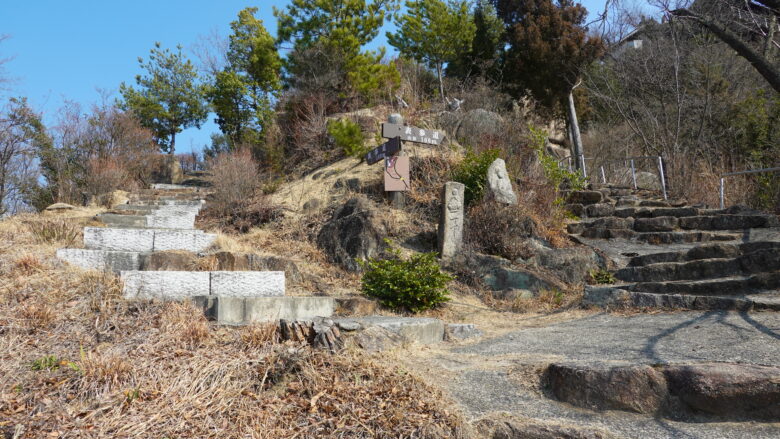 表参道と裏参道の分岐点