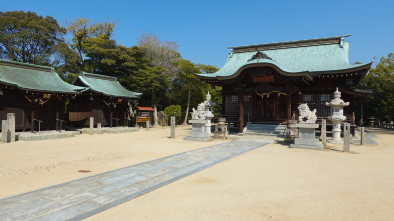 喜多浦八幡大神神社(拝殿)、立派すぎる~~