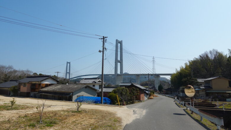 ではでは、岩城橋へ向かうぞ。