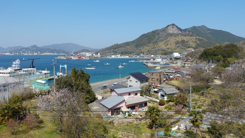 弓削島の風景