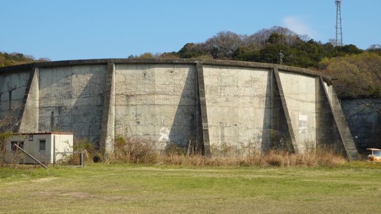 燃料貯蔵施設跡