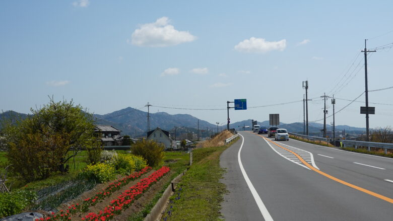 のんびりと走る