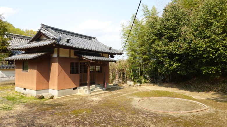 土俵を発見