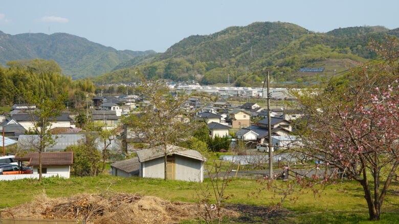 宗堂地区の町並み