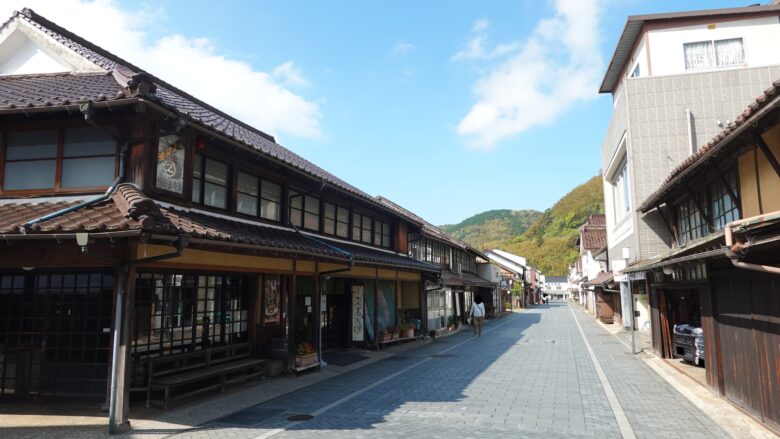 津和野の町並み
