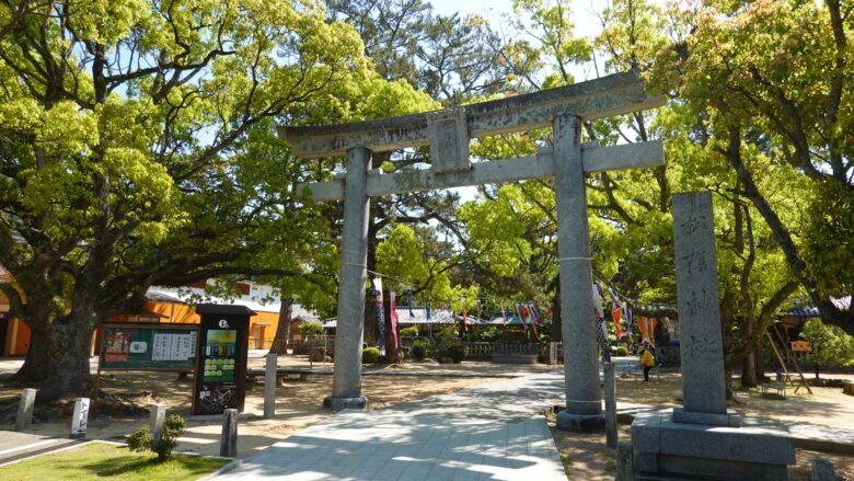 松陰神社　一の鳥居