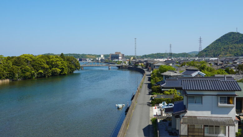 松陰大橋からの眺め