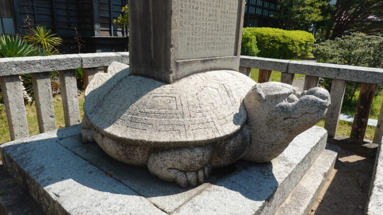 カメ？が支えているぞ！