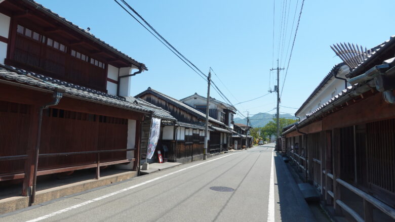 萩城下町は世界遺産に選ばれているぞ