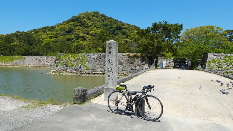 萩城跡（指月公園）の入口