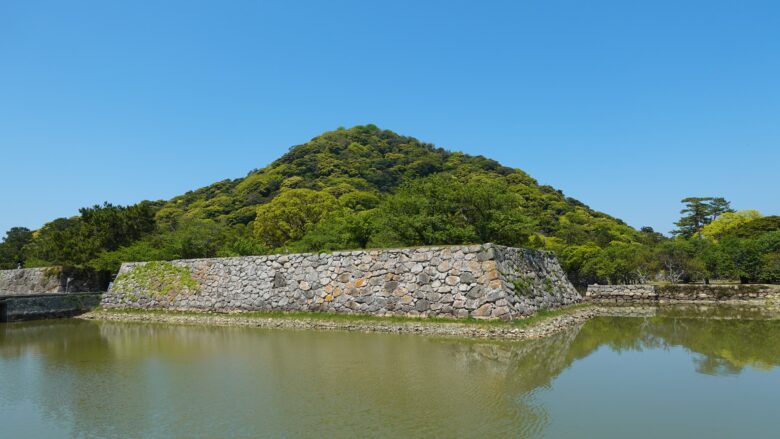 萩城跡（指月公園）の風景