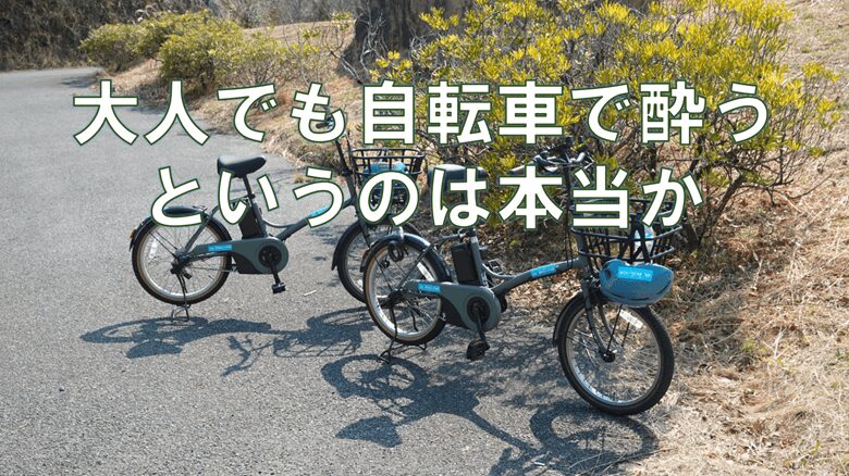 「大人でも自転車で酔うというのは本当か」の紹介サムネ