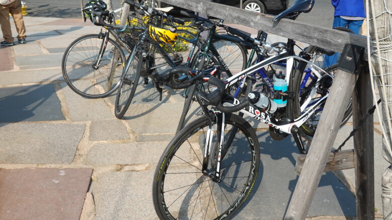 自転車がいっぱい