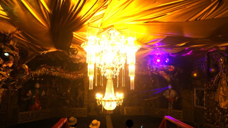 何ともゴージャスな空間だ