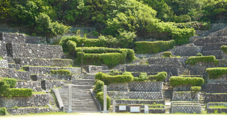 富丘八幡神社の桟敷