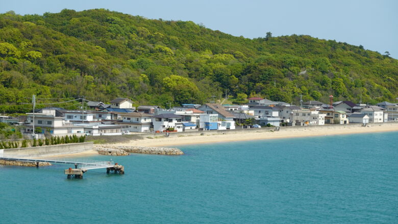 砂浜でのんびりと過ごしたくなる