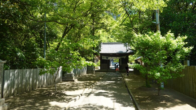 二天門周辺の景観、雰囲気良し