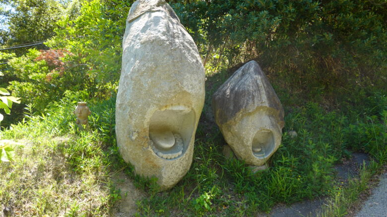 口をアーンと開けたので、歯の状態を見てね