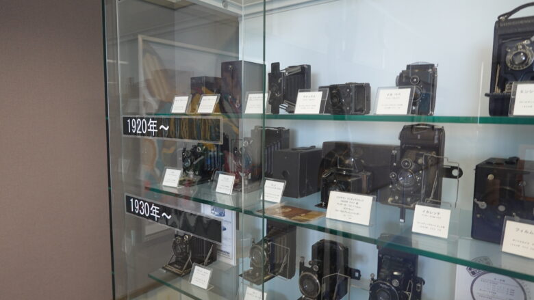 クラシックカメラのコーナー