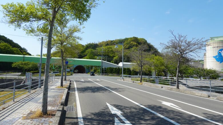 金松・みすゞの道の風景