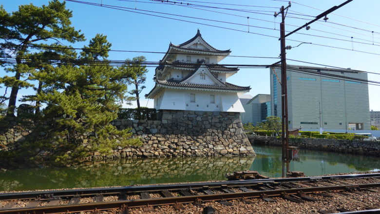 高松城跡の艮櫓を発見！