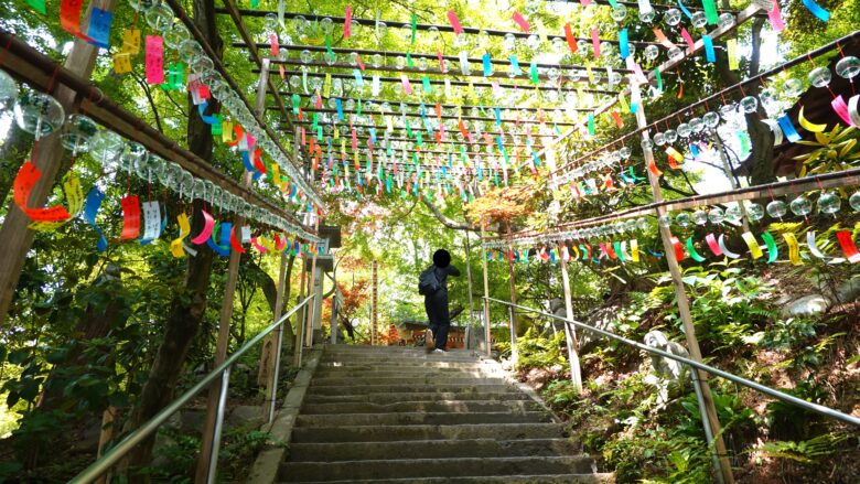 風鈴祭りの風景