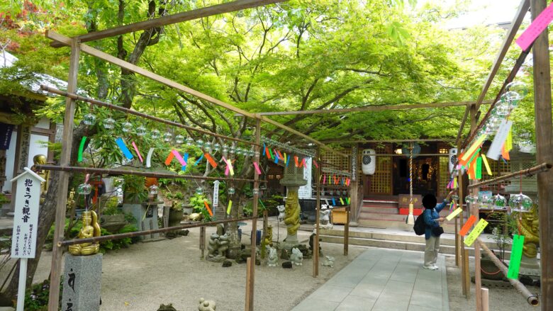 如意輪寺の境内