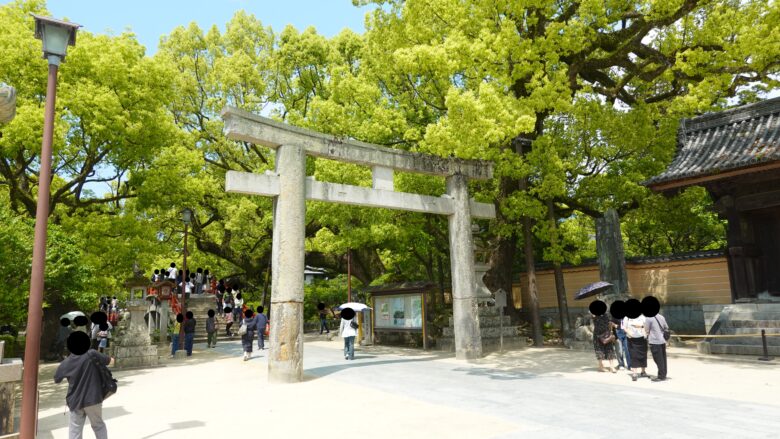 石鳥居（太宰府天満宮 四の鳥居）