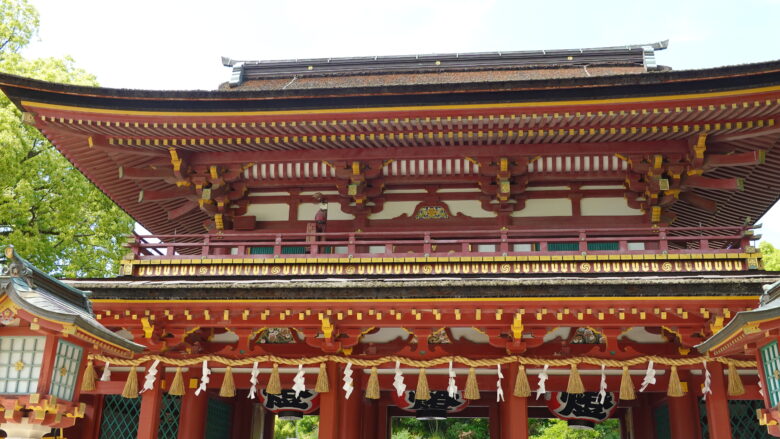 楼門のデザインに注目