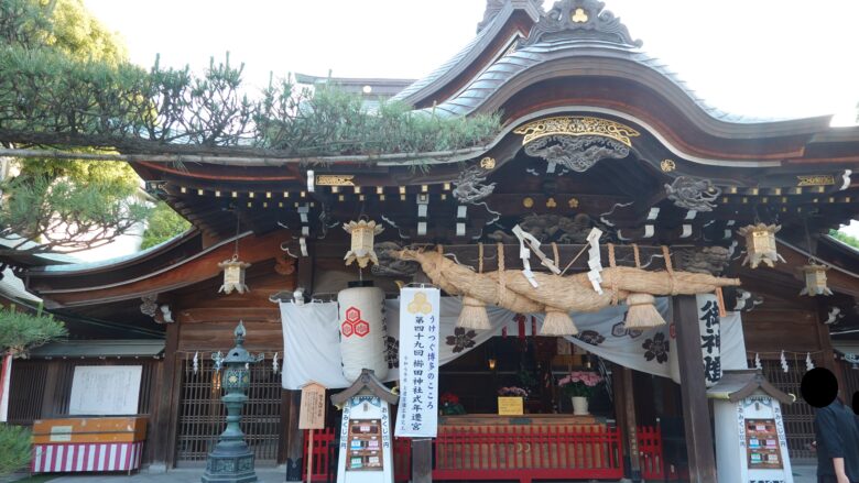 櫛田神社(拝殿)