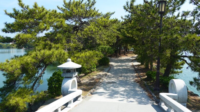 茶村橋から眺めた風景