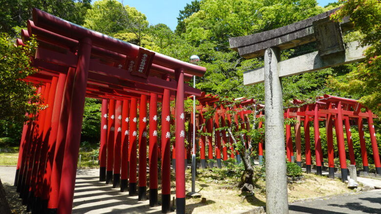 美しく連なる朱塗りの鳥居の景観がいい感じ