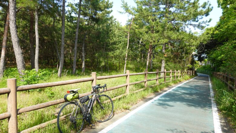 さつき松原の風景