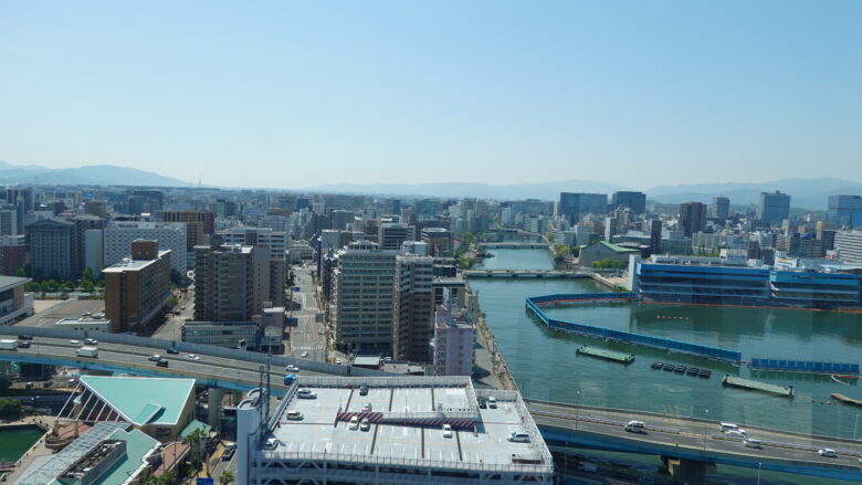 高層ビルの多さよ