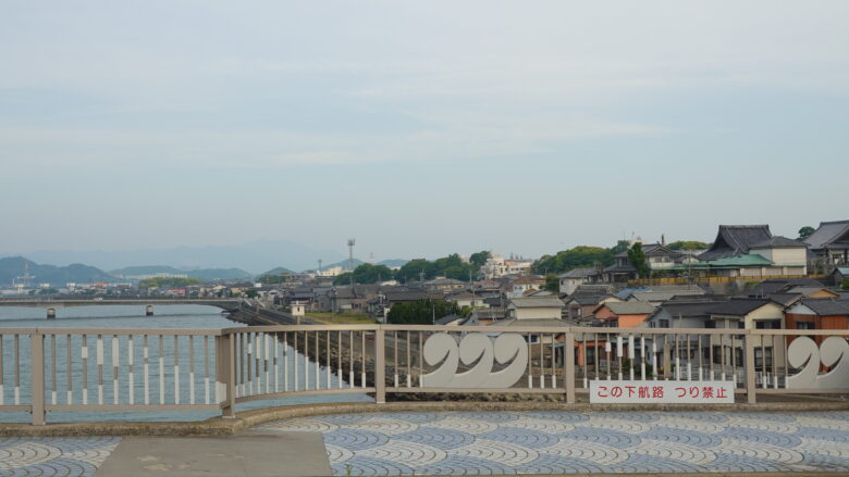 なみかけ大橋からの眺め