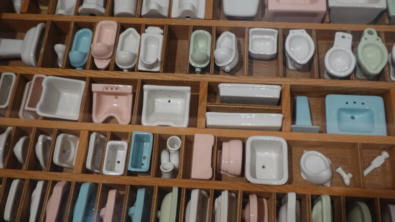 衛生陶器のミニチュア